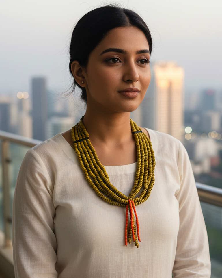 Raushani Naga Tribal Necklace