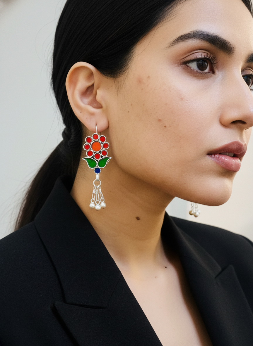 Arzuna Glass Earrings