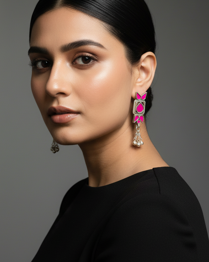 Kaizah Glass Earrings