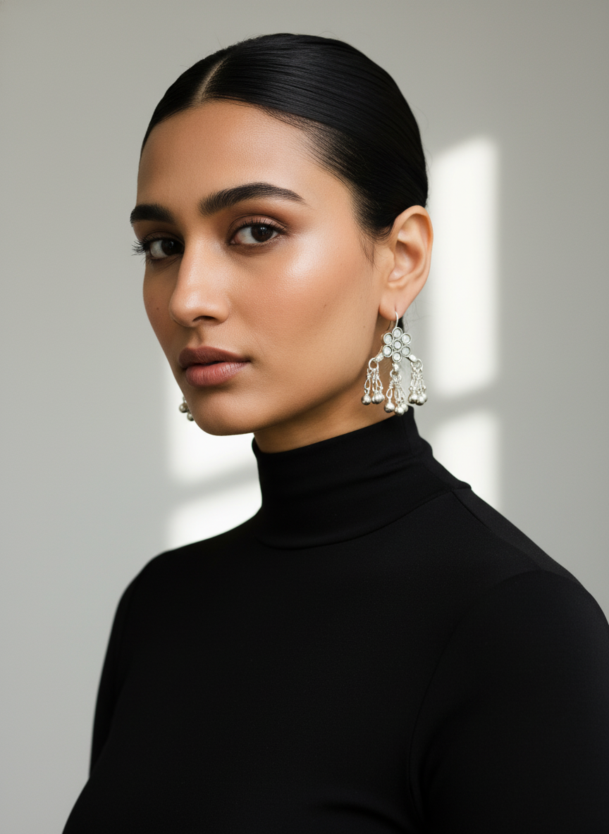 Kasoor Glass Earrings