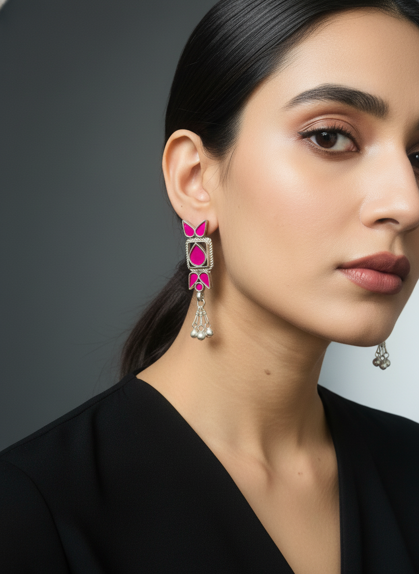 Kaizah Glass Earrings