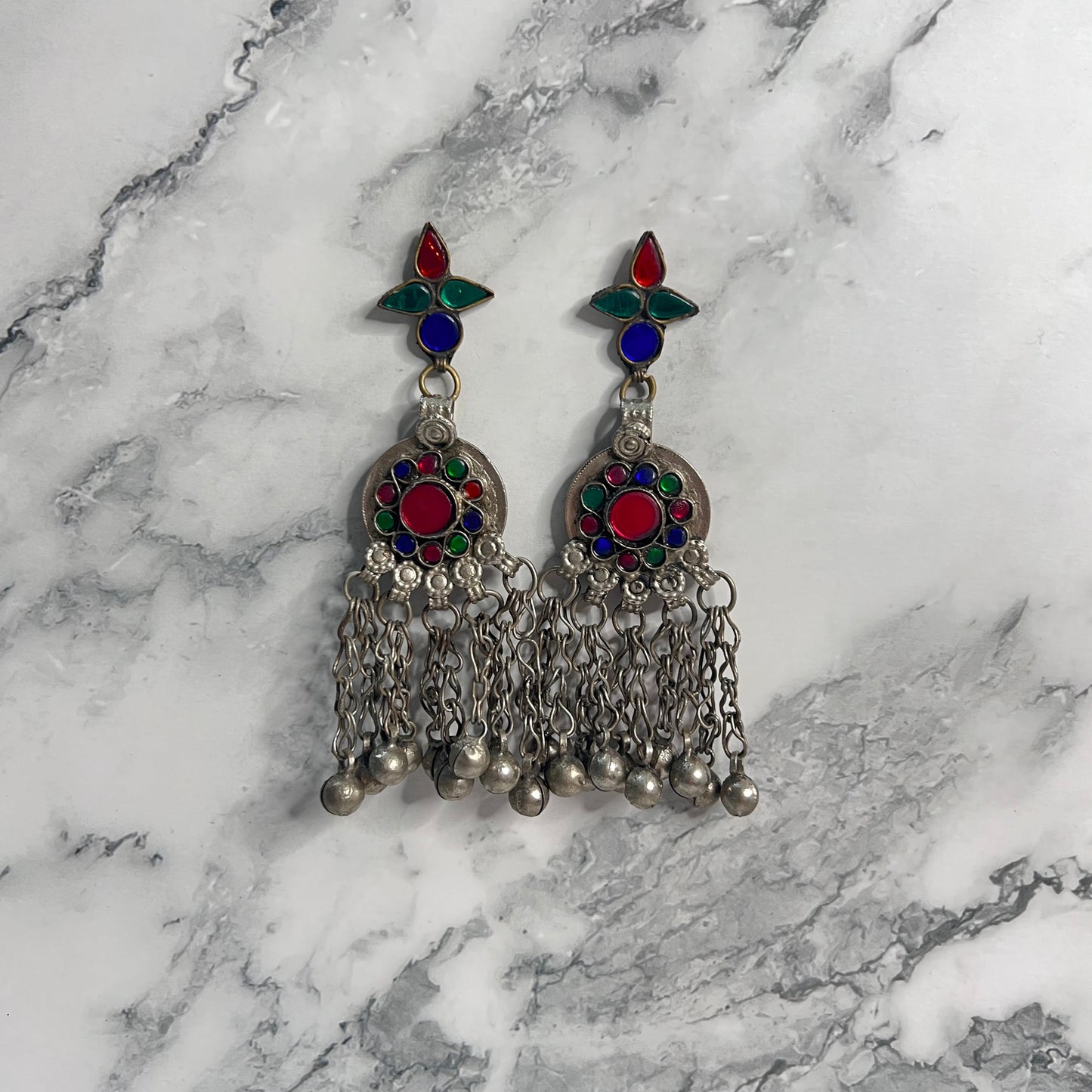 Zohra Afghan Vintage Earrings